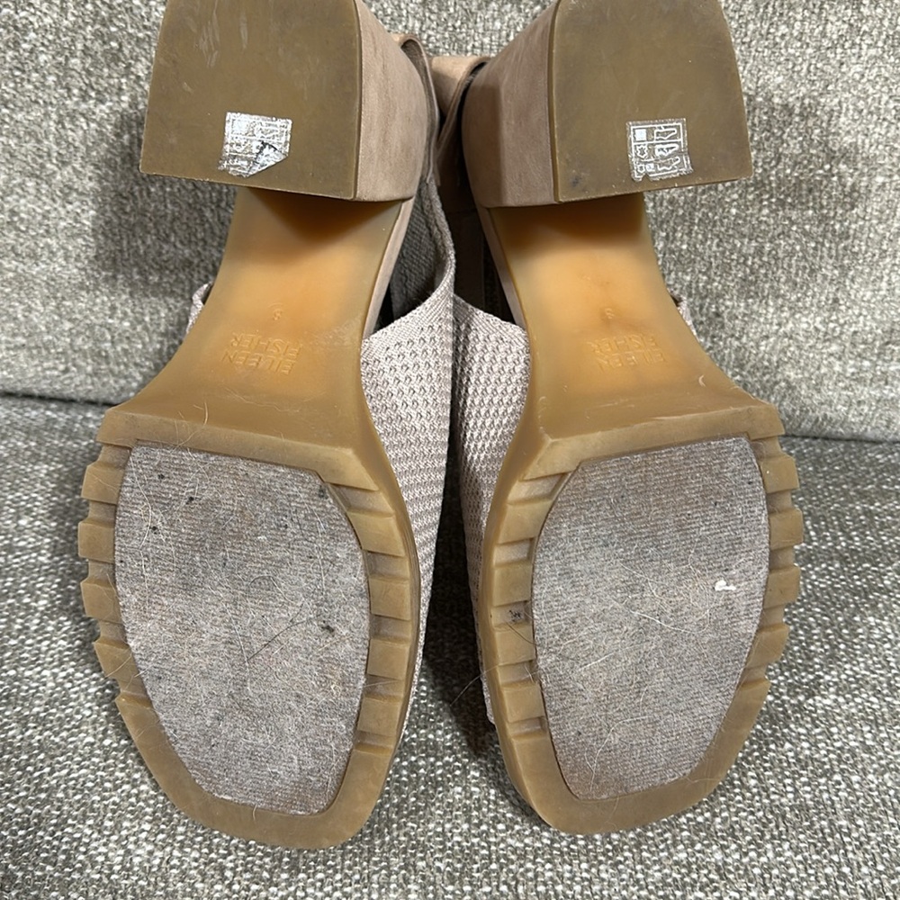 Eileen Fisher Cue knit sandal size 8 - Picture 6 of 6